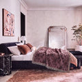 Plum Garden Woven Throw Blanket - Haven Walls