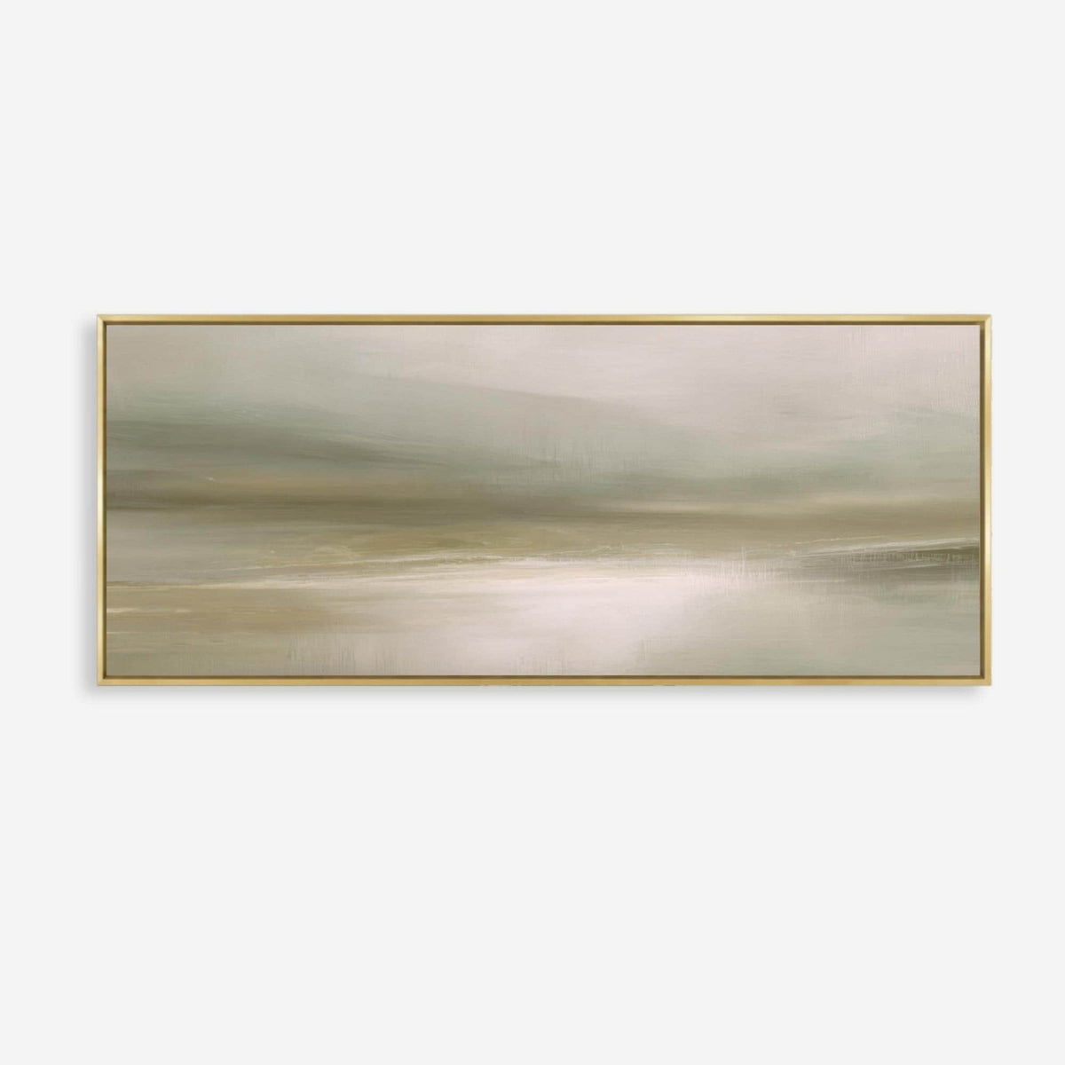 Sage Fields Panoramic Canvas - Haven Walls