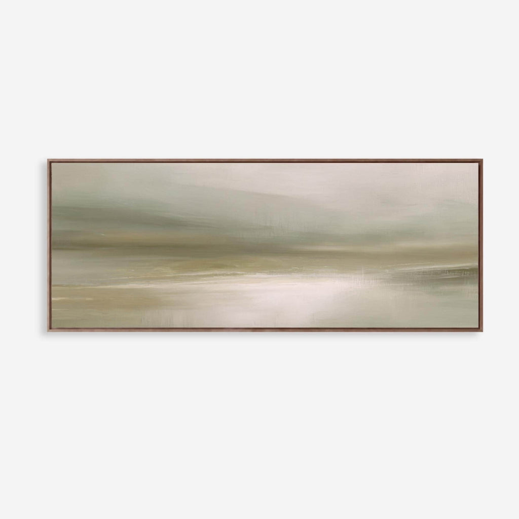 Sage Fields Panoramic Canvas - Haven Walls