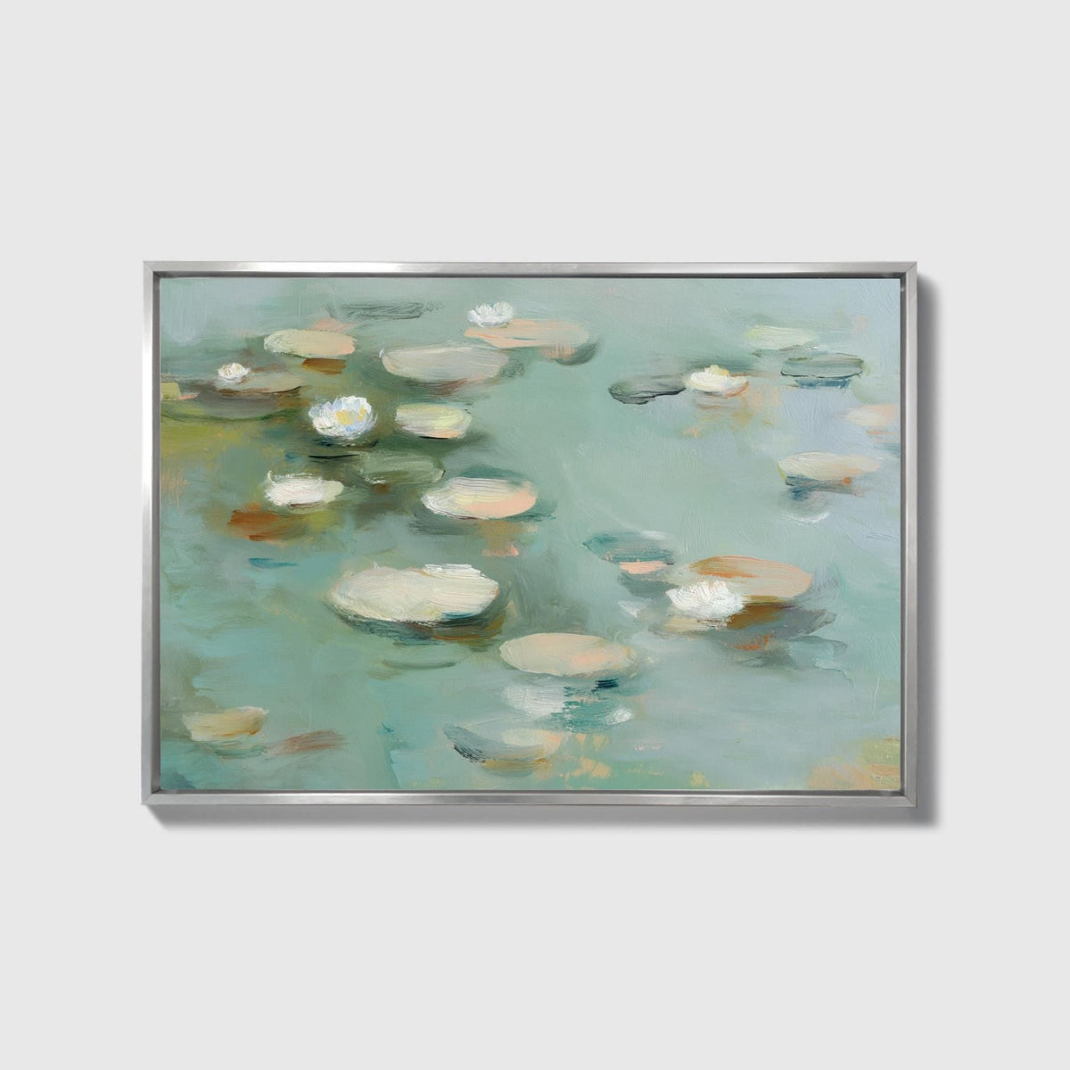 Sage Lillies Canvas - Haven Walls