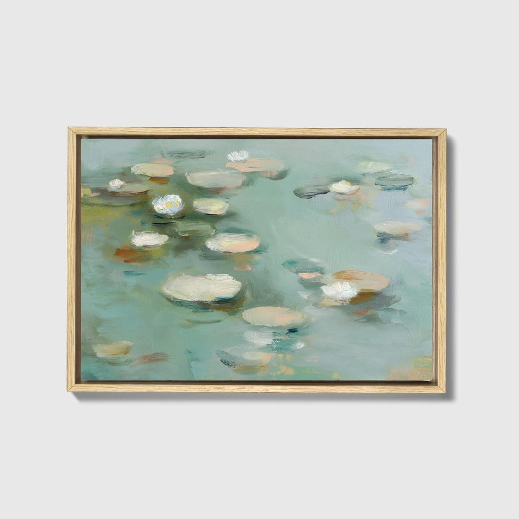 Sage Lillies Canvas - Haven Walls