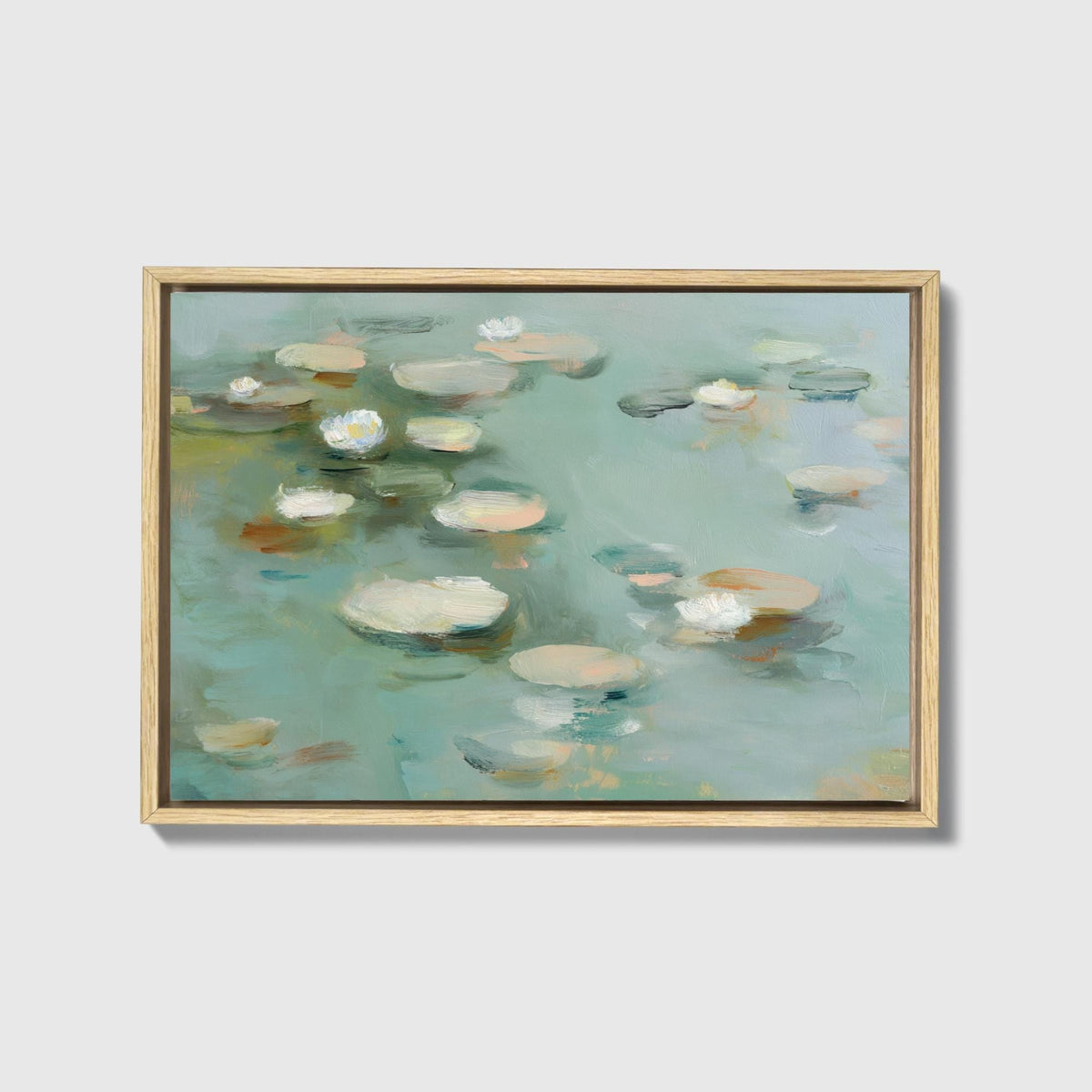 Sage Lillies Canvas - Haven Walls