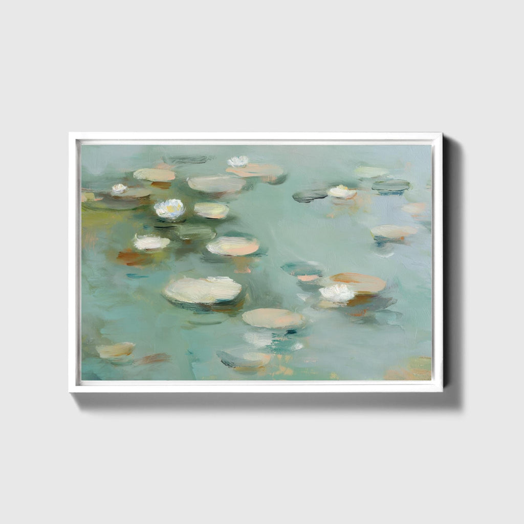 Sage Lillies Canvas - Haven Walls