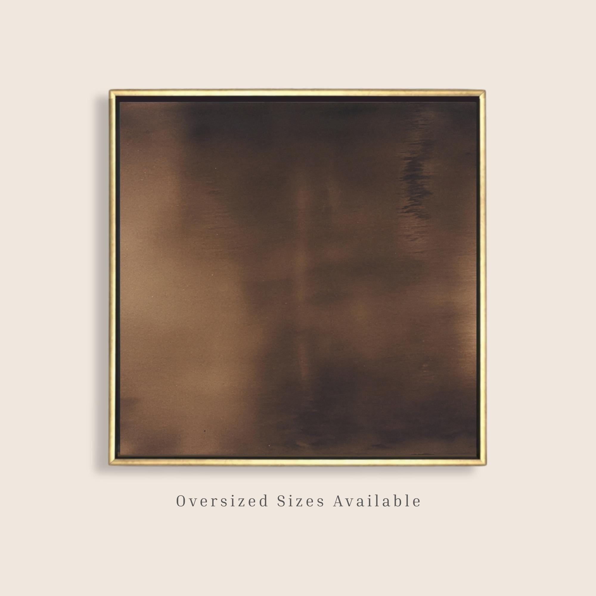 Smoky Bronze Square Canvas - Haven Walls