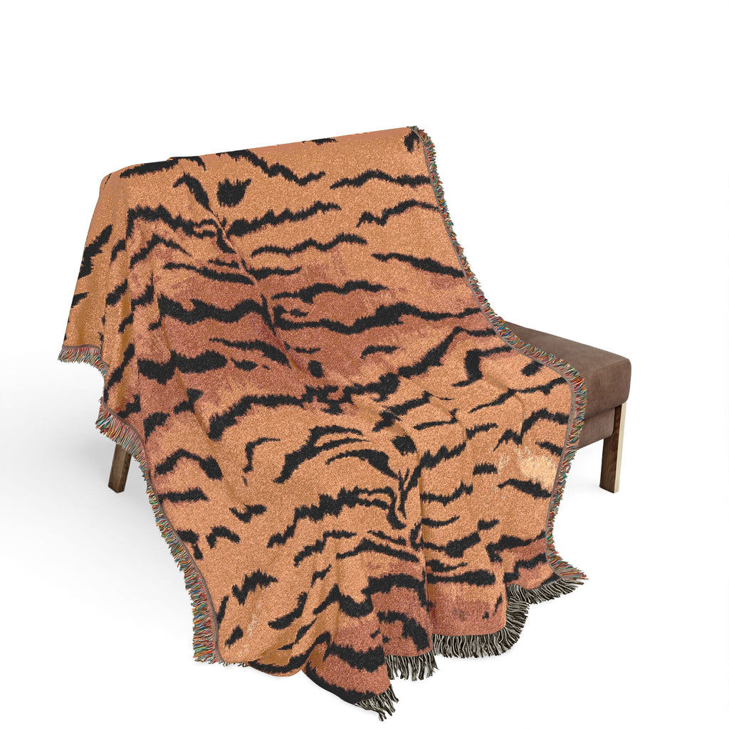 Tiger Stripe Woven Blanket - Haven Walls