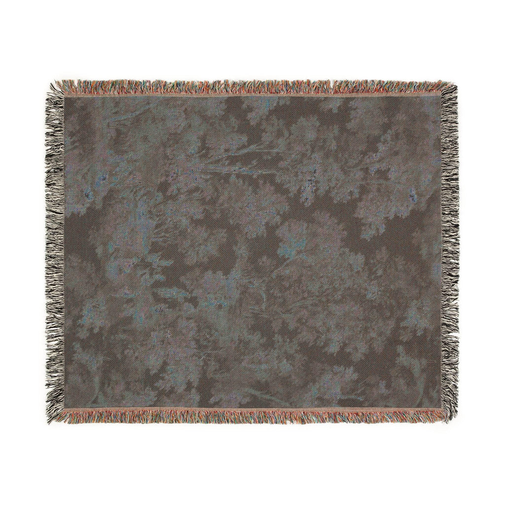 Woodland Forest Woven Throw Blanket - Haven Walls